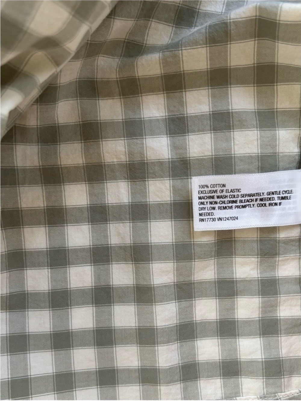 Universal Thread Gingham Puff Sleeve Dress - Picture 13 of 14